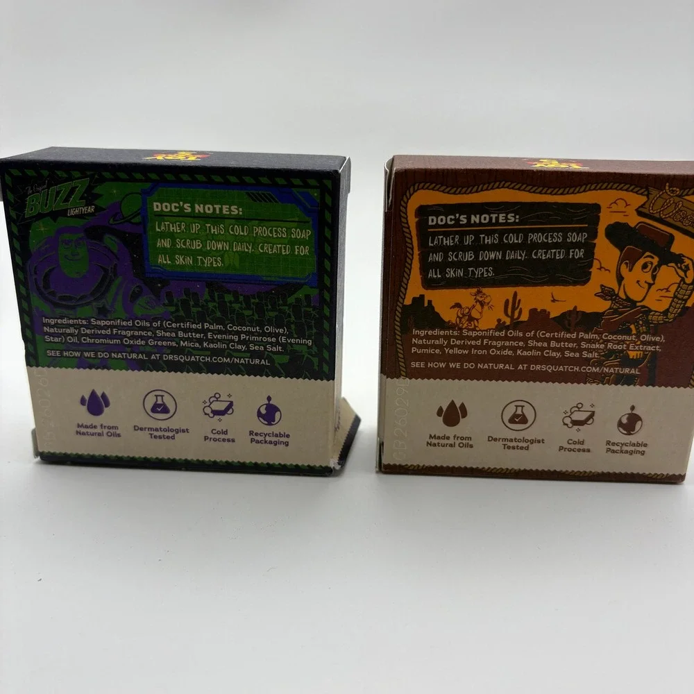 Dr Squatch Toy‎ Story 5 Soap Set Cosmic Captain Howdy Hero Limited Edition 5oz